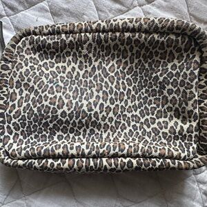 Clare V Leopard Patterned Mid Sac used
